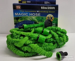 Magicno crevo + prskalica + dodaci crevo duzine 60m Novo