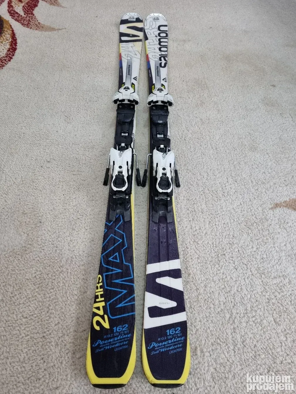 SALOMON サロモン スキー板 Power Line S3 24HOURS サロモン 24 Hours