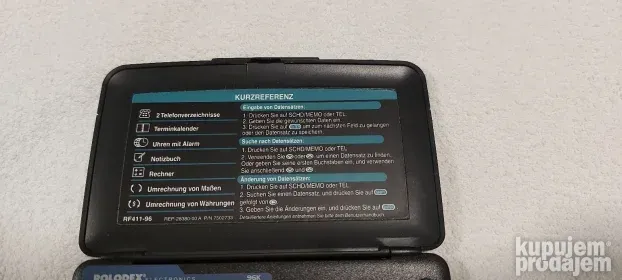 Rolodex digital diary za kolekcionare