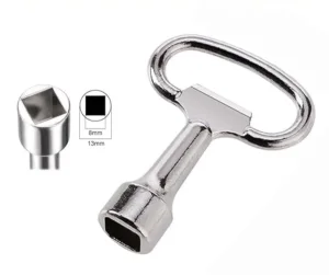 Ključ za ormane četvrtka KMT 9x9mm