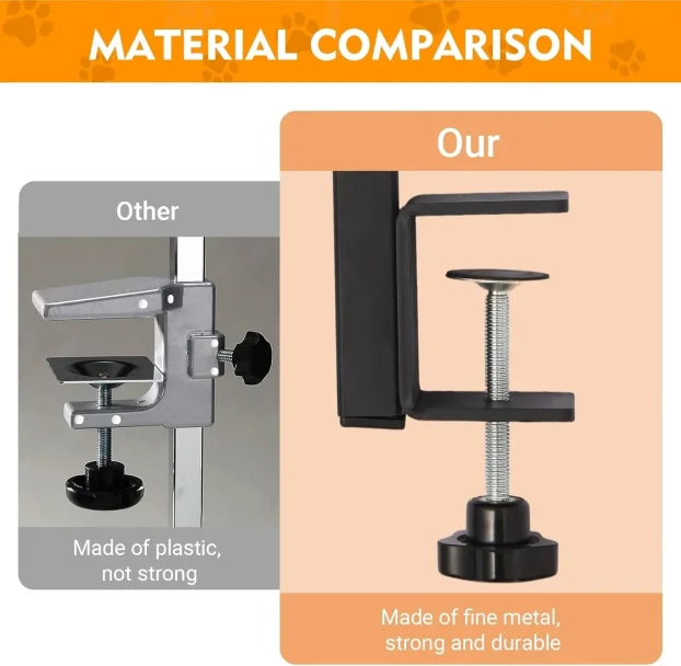 WeGXY podesiva ruka za šišanje pasa visine 74 cm