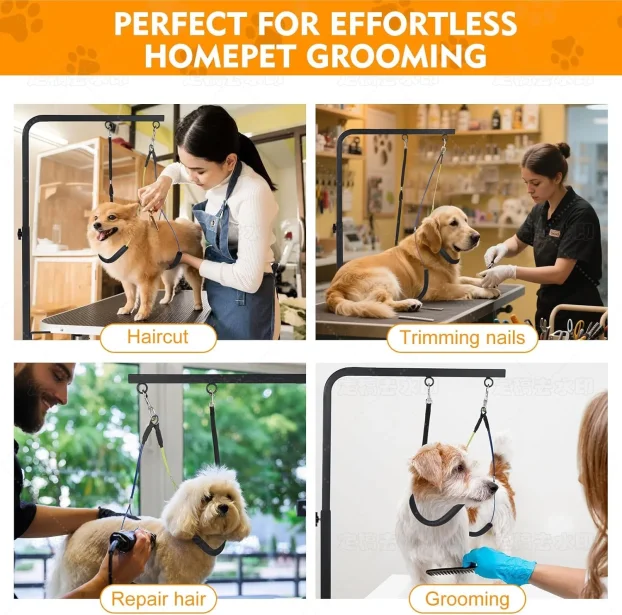 WeGXY podesiva ruka za šišanje pasa visine 74 cm