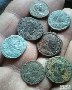 Lot 7 kom rimskix bronzi