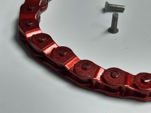 Deo lanca za bmx ili single speed bicikl halflink novo red