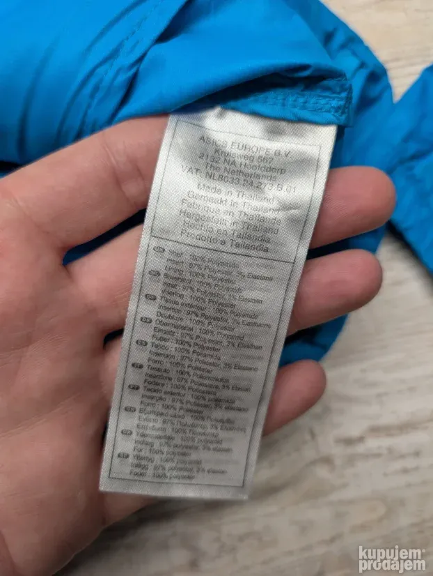 Asics šuškavac vel. L