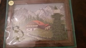 goblen sa drvenim radom