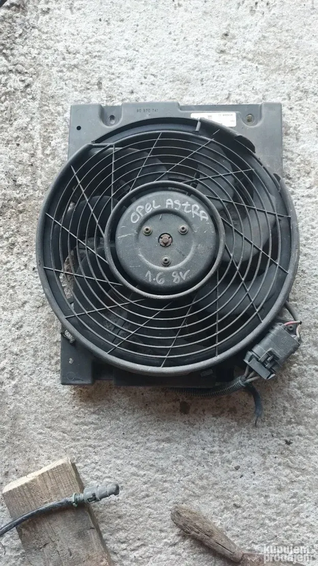 Ventilator hladnjaka reostat opel astra g - KupujemProdajem
