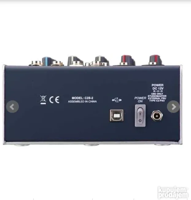 Studiomaster C2S-2 Usb mikser