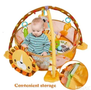 Ogradica i prostirka za bebe 3u1 Lav