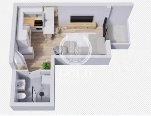 Bulevar patrijarha Pavla, 1.0 jednosoban, 27.41 m²