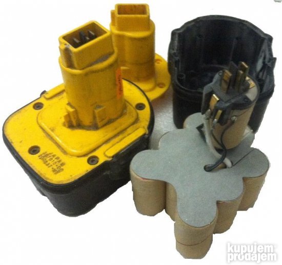 Servis baterija DeWalt 9.6V 12V 14.4V 18V 24V