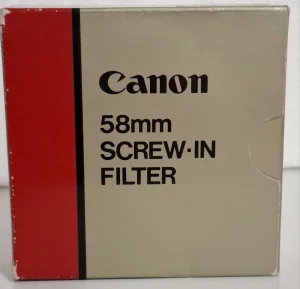 Canon 58mm Screw-In Filter Skylight 1X-Nekorišcen/Nov