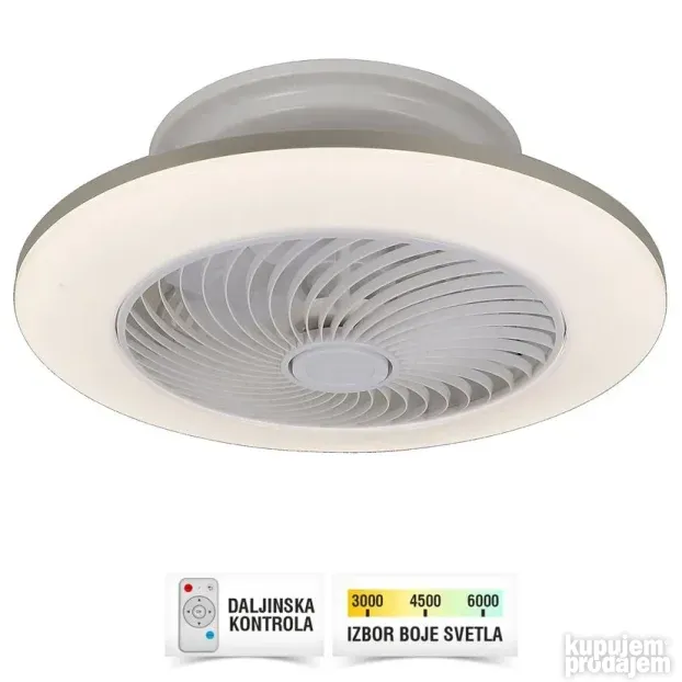 LED plafonjera - ventilator DALFON 6710
