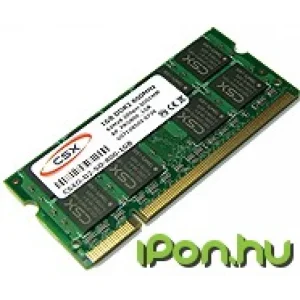 CSX 1GB Notebook DDR2 667MHz CL5 CSXO D2 SO 667 1GB