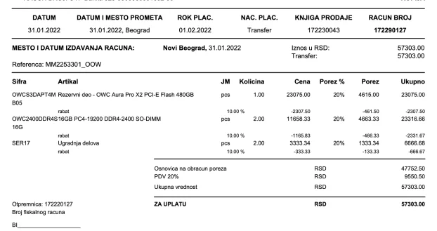 iMac 21.5 Retina 4k 2019 32GB, Flash Disk
