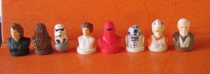pečat Anakin R2-D2 Pilot Kenobi Royal Guard, Leia, Shewbacca