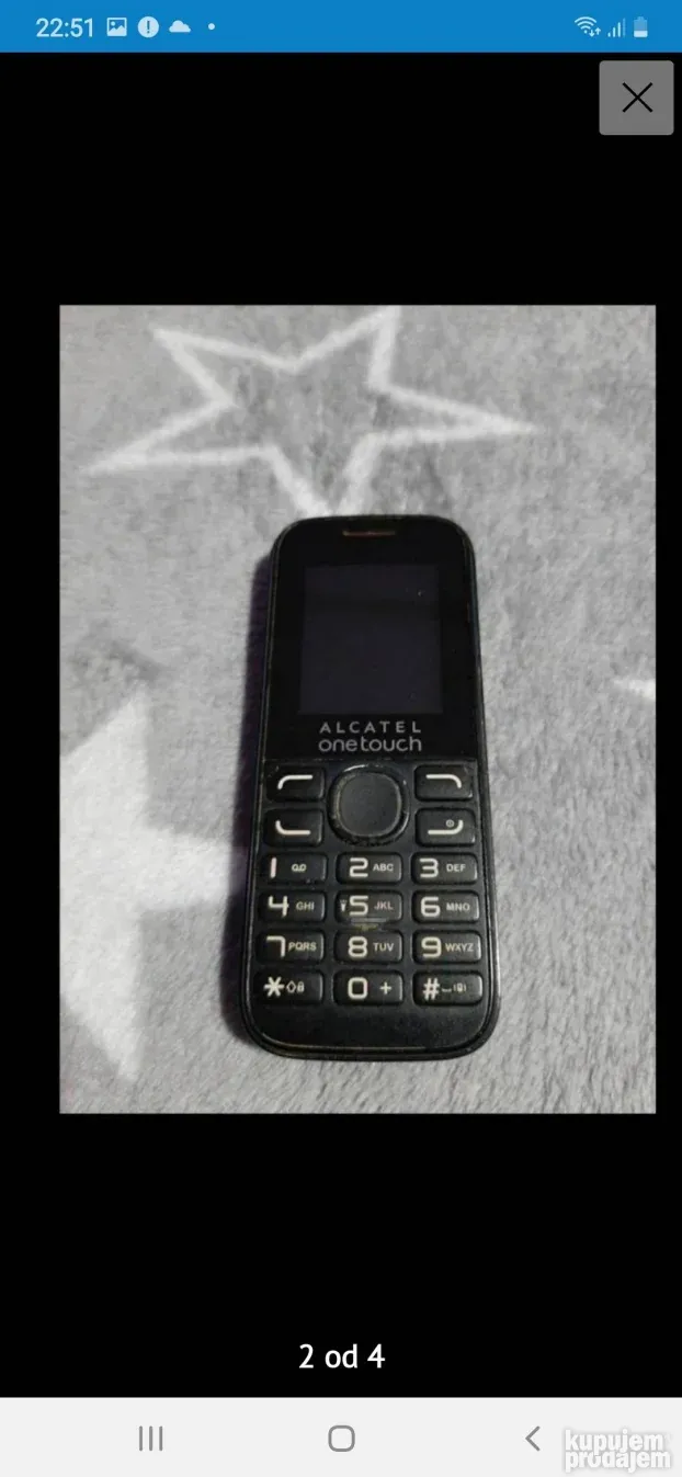 Alkatel sa dve kartice ispravan