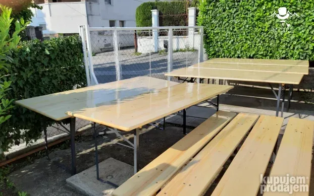 Pivski set Stolovi klupe stolice Iznajmljivanje