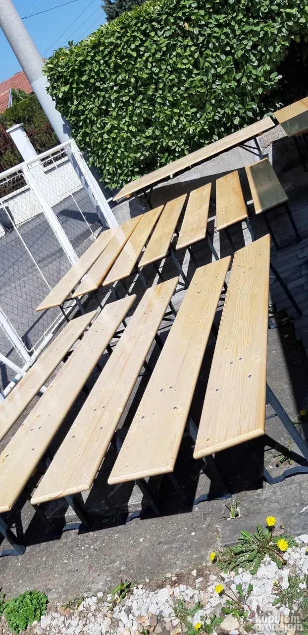 Pivski set Stolovi klupe stolice Iznajmljivanje