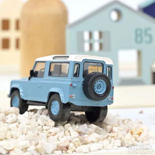NOREV Land Rover Defender 1995 - Blue & Green, 1:43