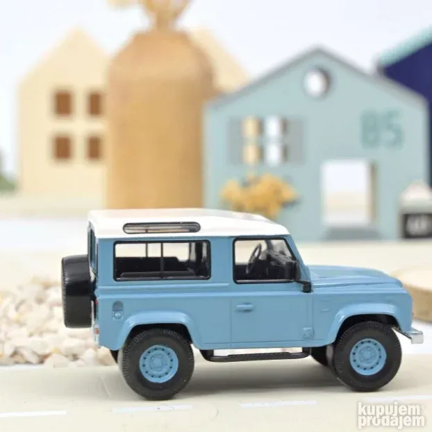 NOREV Land Rover Defender 1995 - Blue & Green, 1:43