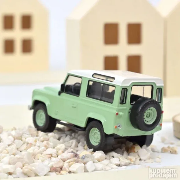 NOREV Land Rover Defender 1995 - Blue & Green, 1:43