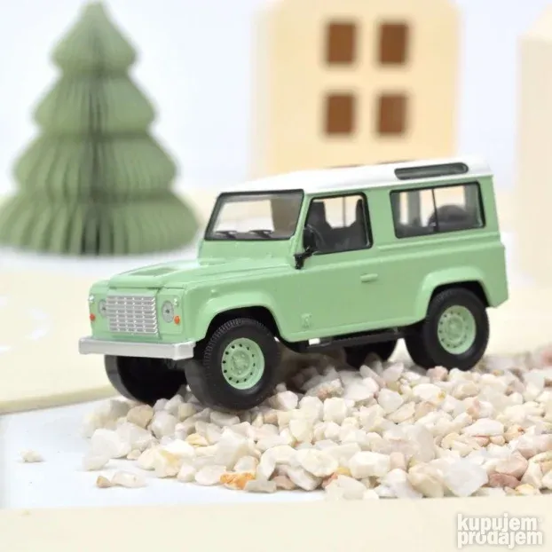 NOREV Land Rover Defender 1995 - Blue & Green, 1:43