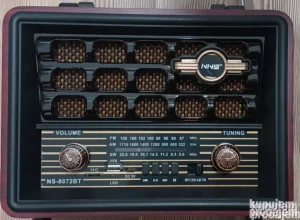 Retro radio-tranzistor bluetooth USB FM-