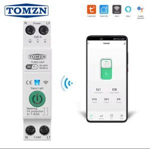WiFi osigurac štelujuće amperaže 1-63A Merac potrošnje kWh