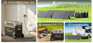 Solarna Baterija Agregat 3600W Power Station Solarni Panel