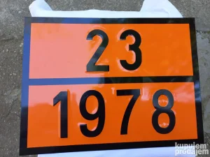 ADR Narandzaste table