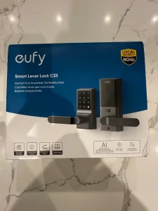 Eufy Smart Lever Lock C33 - Pametna brava sa ručicom