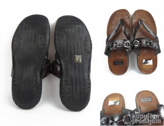 Laura Biaggioti  muške japanke  KOŽA NOVO p92