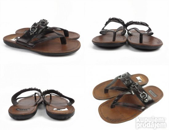 Laura Biaggioti  muške japanke  KOŽA NOVO p92