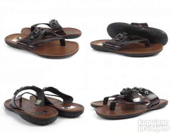 Laura Biaggioti  muške japanke  KOŽA NOVO p92