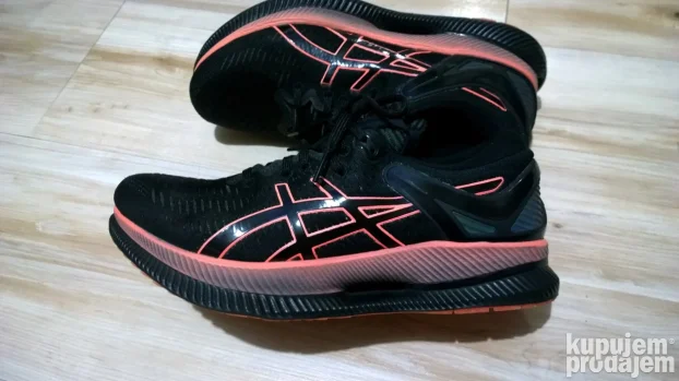 ASICS METARIDE Black Blazing Coral ~ 41