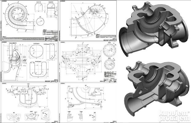Usluzna 3D Stampa FDM SLA SLS / 3D Skeniranje / Modeliranje