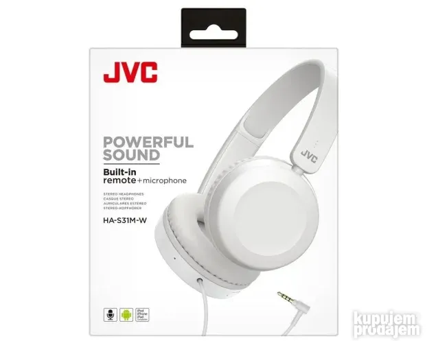 JVC HA-S31M-WE Slušalice