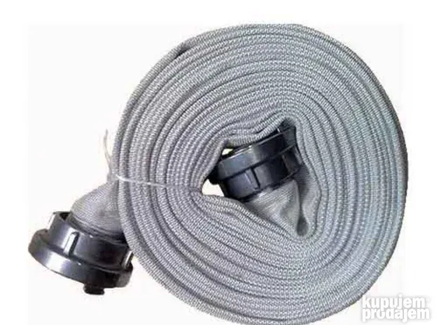 Vatrogasno CREVO 15m spojka fi 52 fi 75 fi 100 fi 110 fi 150