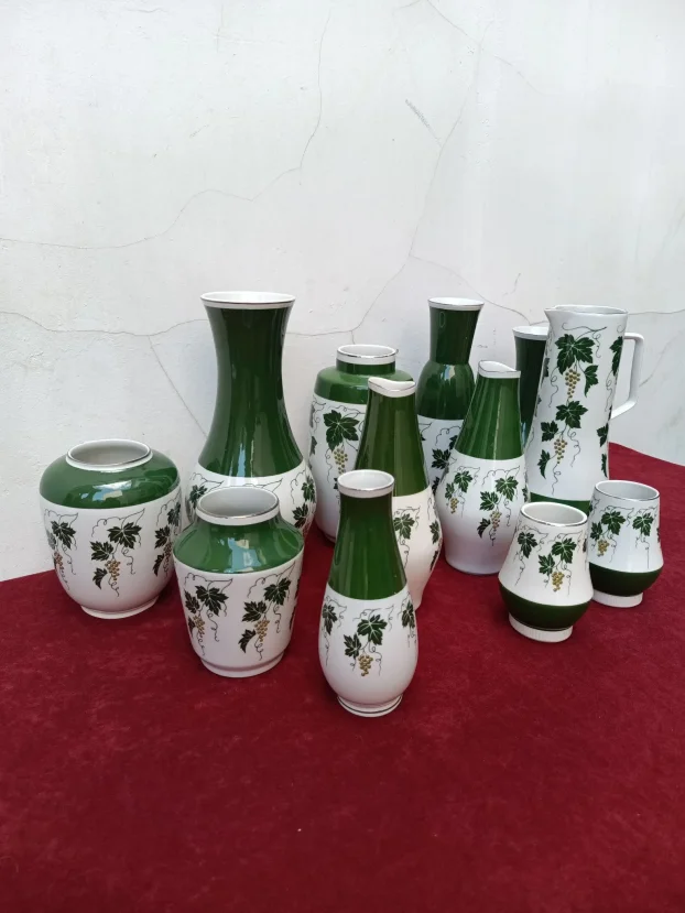 Lippelsdorf GDR 1877 Porculanski set vaza 1951-1974