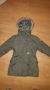 OKAY jaknica sa krznom vel. 98 - kao nova