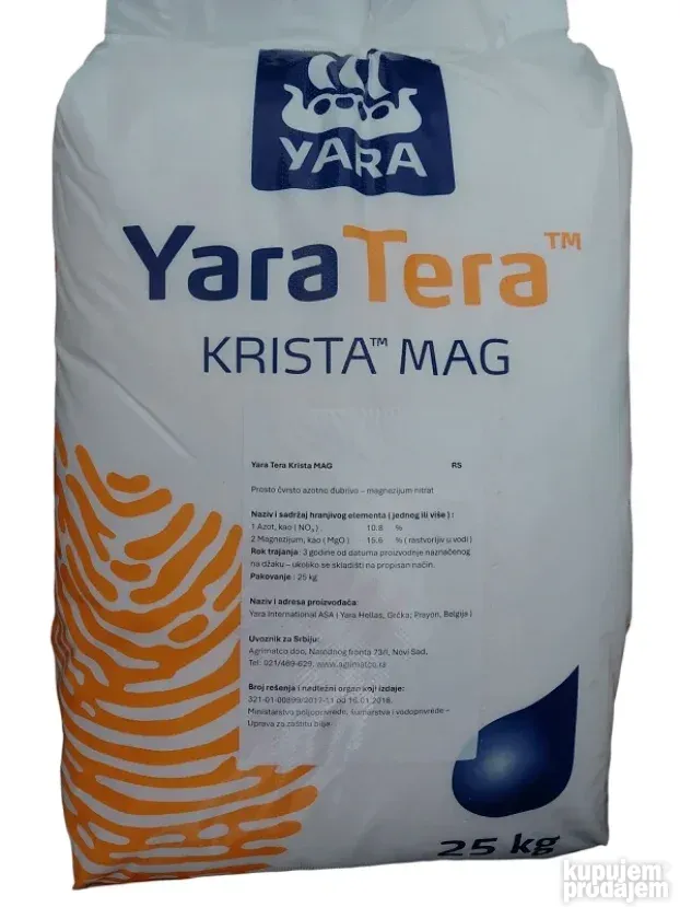 YaraTera Krista MAG ( 11 N + 9% Mg ) 25kg