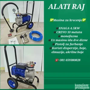 Masina za krecenje i farbanje 4.5kw - AKCIJA do 15.10