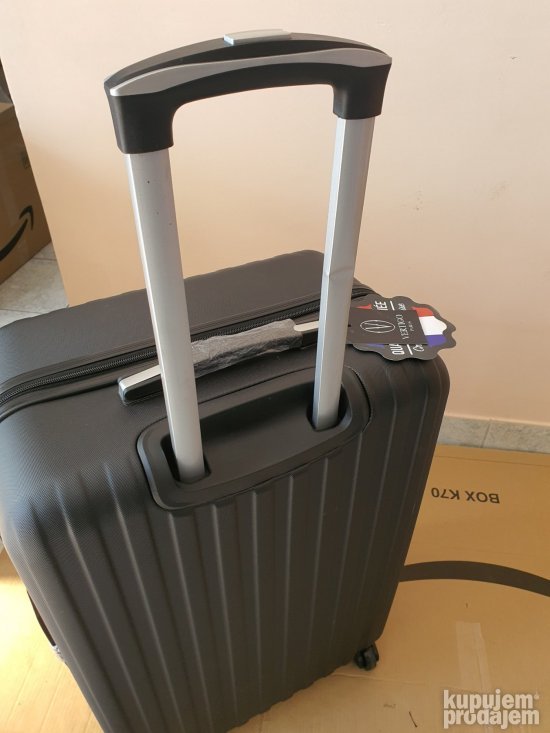 Veliki kofer Vertigo Sivi #235