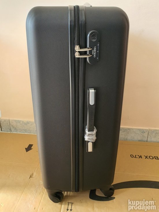 Veliki kofer Vertigo Sivi #235