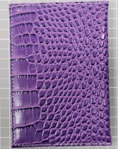 Crocodile Design Passport Holder (novcanik za pasos) purple