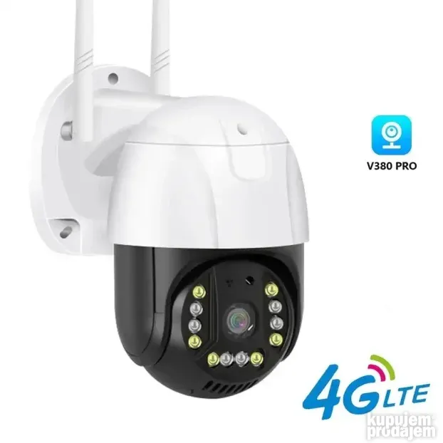 SIM 4G LTE video nadzor gsm spoljasnja nadzorna kamera v380