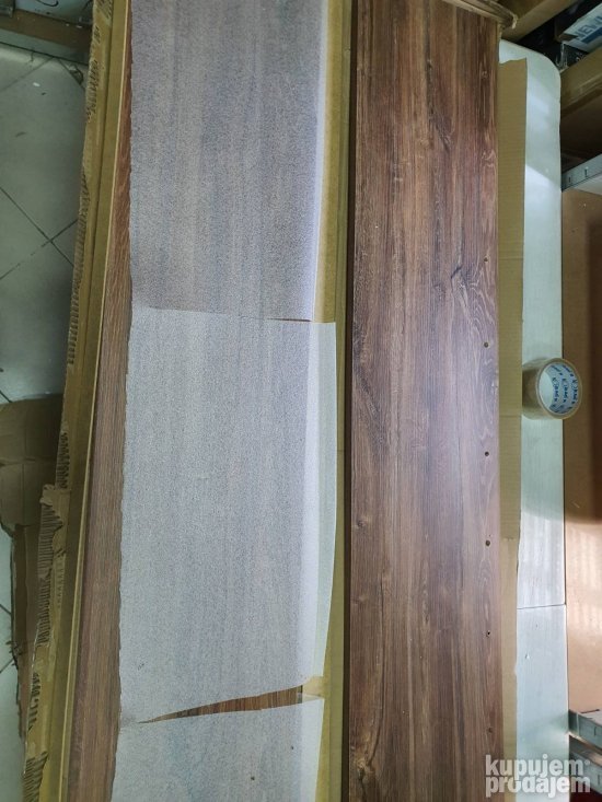 Zidna Polica 156x25x27cm Drvena - Naturoo