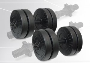 Tegovi - tegovi set od 40kg tegovi / tegovi i šipke 2x20kg