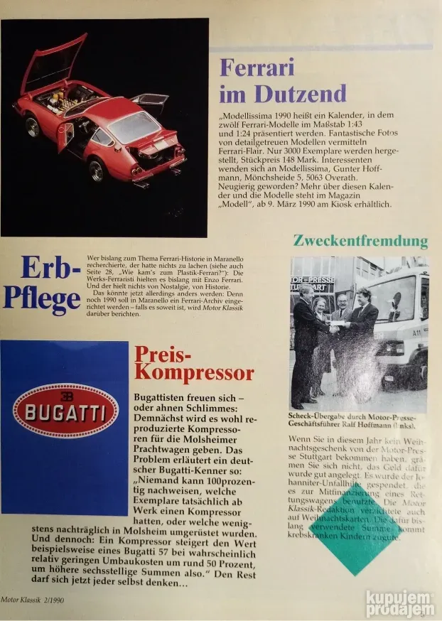 Motor Klassik, februar 1990